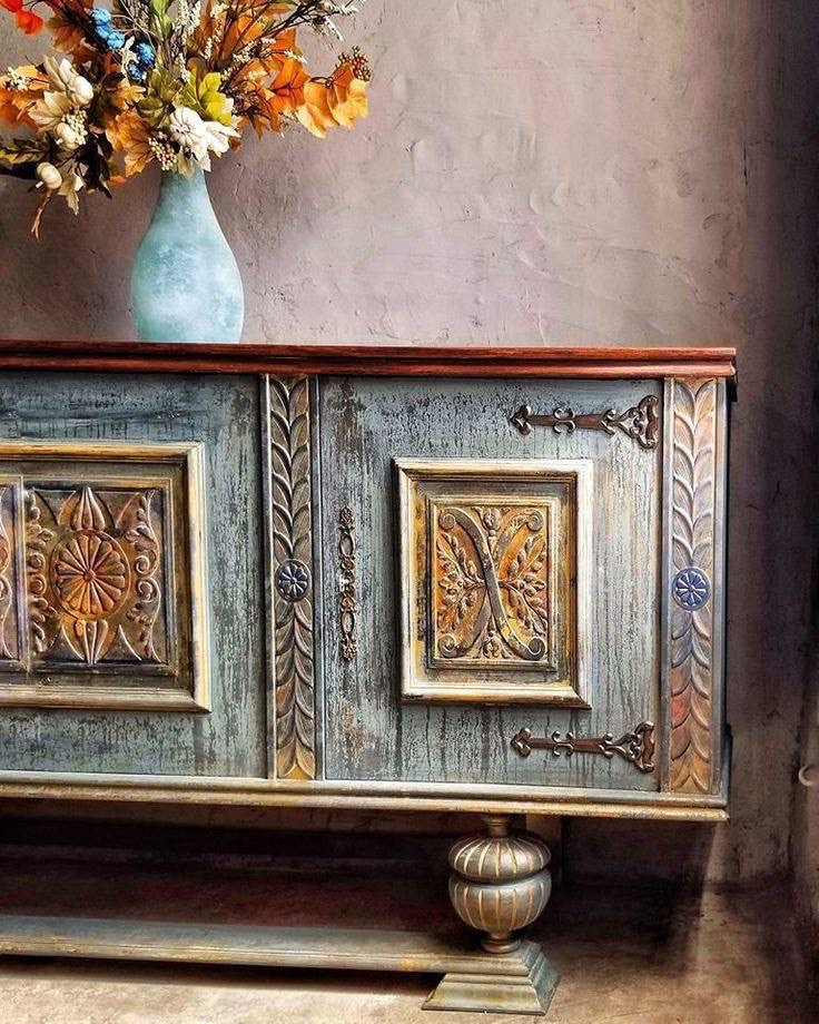 Краткое описание процесса перекраски мебели